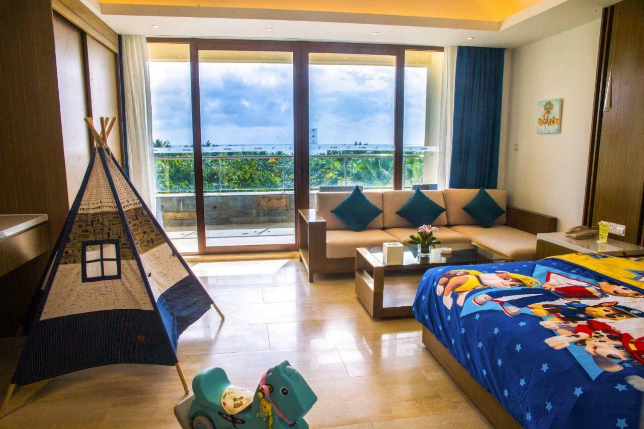 Aloha Oceanfront Suite Resort Lingshui  외부 사진